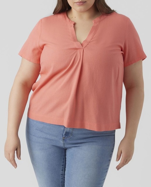 Imagen 0 de Top básico de mujer Curve