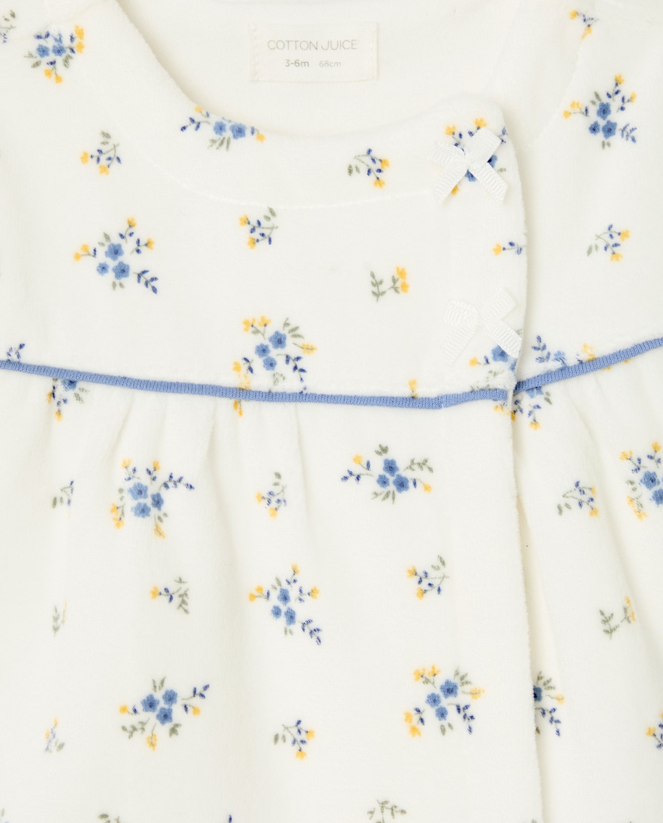 Pijama Comprido de Bebé Azul-3