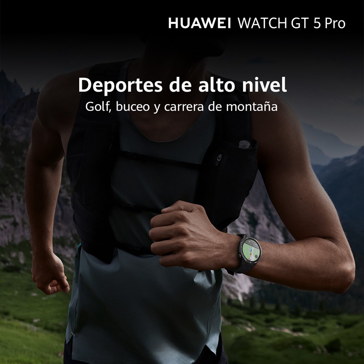 SmartWatch Huawei GT 5 Pro 46mm - Preto / Preto Preto-9