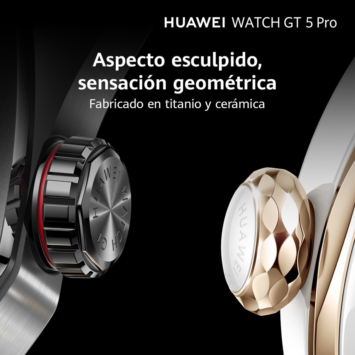 SmartWatch Huawei GT 5 Pro 46mm - Preto / Preto Preto-8
