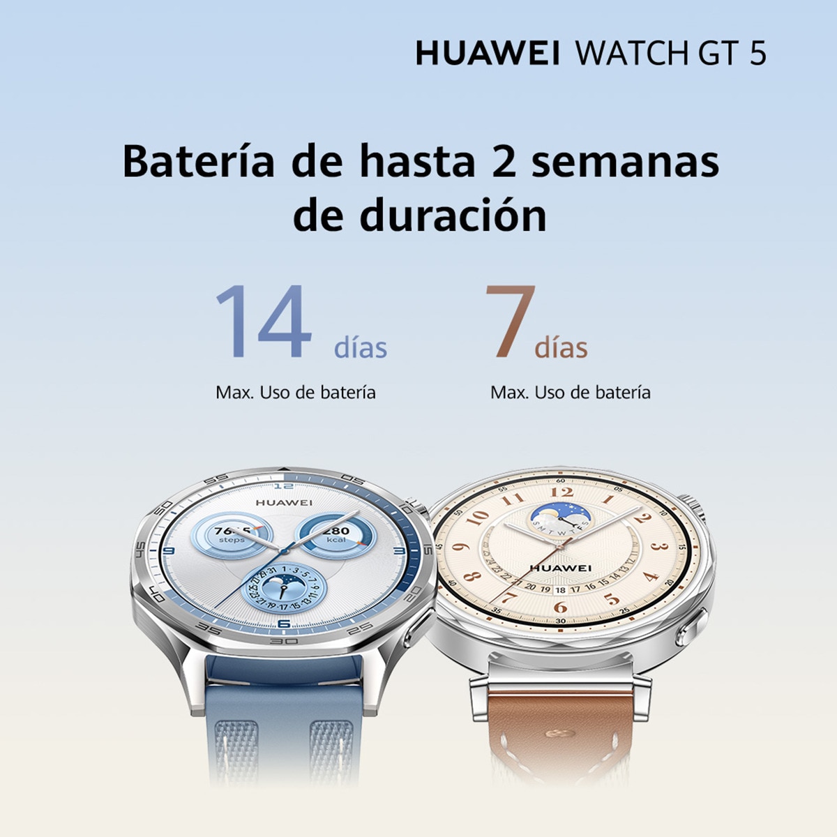 Huawei Watch GT 5 41mm Dorado / Blanco Smartwatch Dorado-12