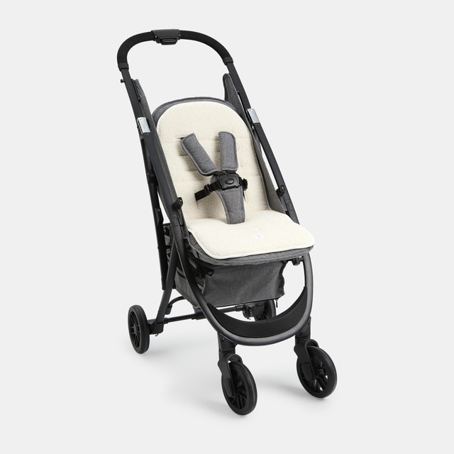 Imagen 0 de Colchoneta Silla universal Cotton Juice Baby Home Reversible borreguito/bosque