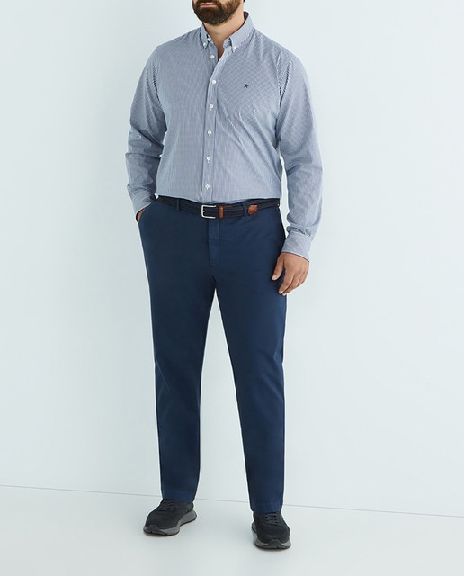 Imagen 0 de Pantalón chino de hombre tallas grandes de algodón regular fit tallas grandes