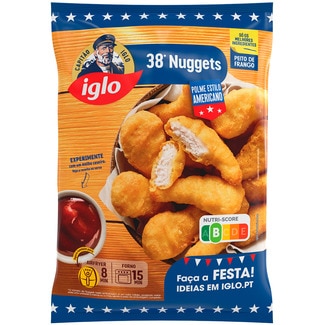Nuggets de Frango 38 Unidades embalagem 697 g - Capitão Iglo