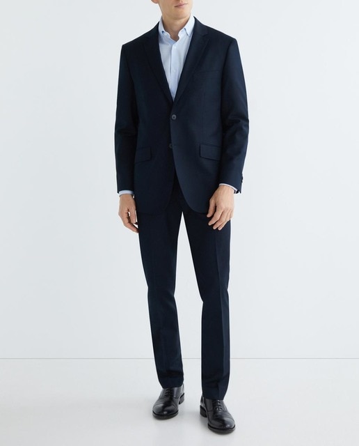 Imagen 0 de Camisa de vestir de hombre lisa classic fit