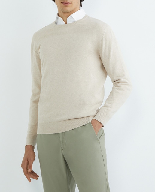 Imagen 0 de Jersey punto cuello redondo de hombre