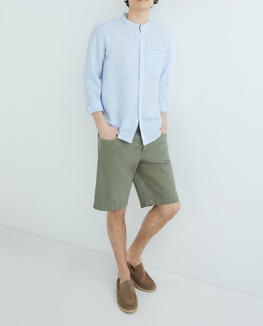 Imagen 0 de Bermuda 5 bolsillos tejanera de hombre