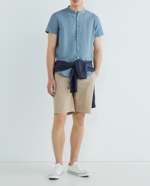 Imagen 0 de Bermuda tipo jogger de hombre regular fit