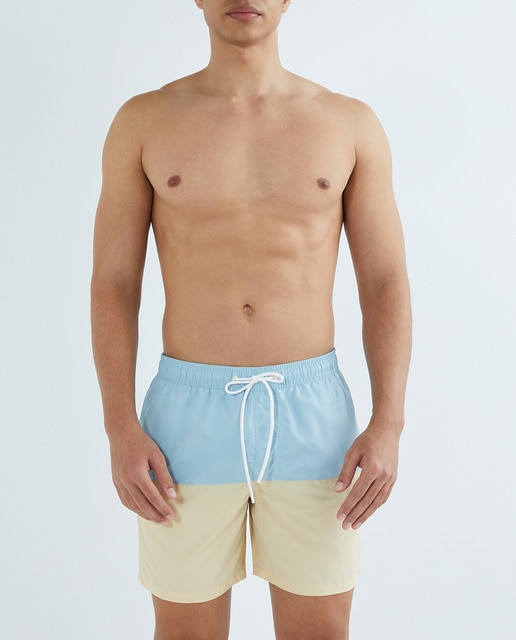 Imagen 0 de Bañador de hombre corte bicolor