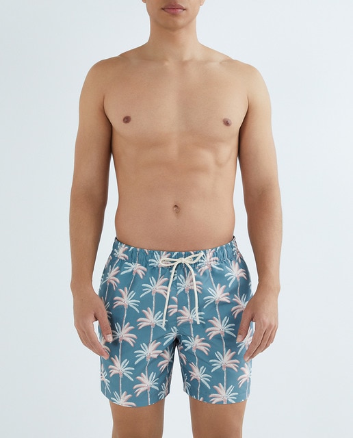 Imagen 0 de Bañador de hombre estampado palmeras