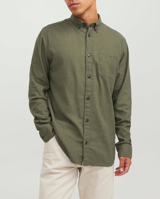 Imagen 0 de Camisa lisa de hombre