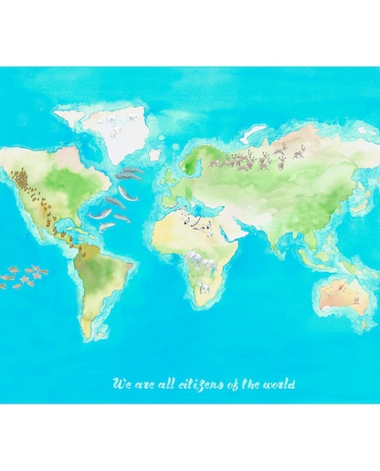 Imagen 0 de Mural mundo Coordonne