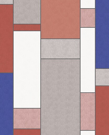 Imagen 0 de Papel pintado geométrico cuadrados Coordonne