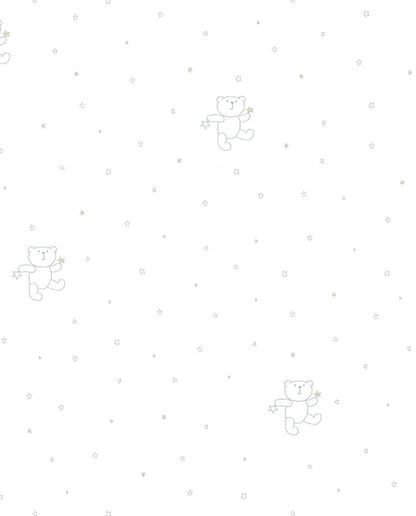 Imagen 0 de Papel pintado infantil Oso Tartine et Chocolat