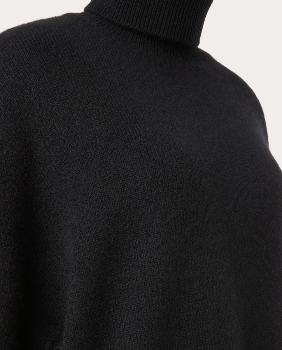 Camisola de Malha Monprince de Caxemira Preto-3