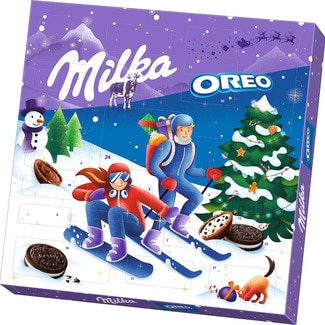 Oreo calendario de adviento estuche 284 g - Milka