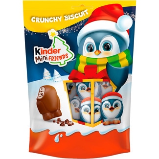 Kinder My Friends chocolatinas con forma de pingüino bolsa 122 g - Kinder