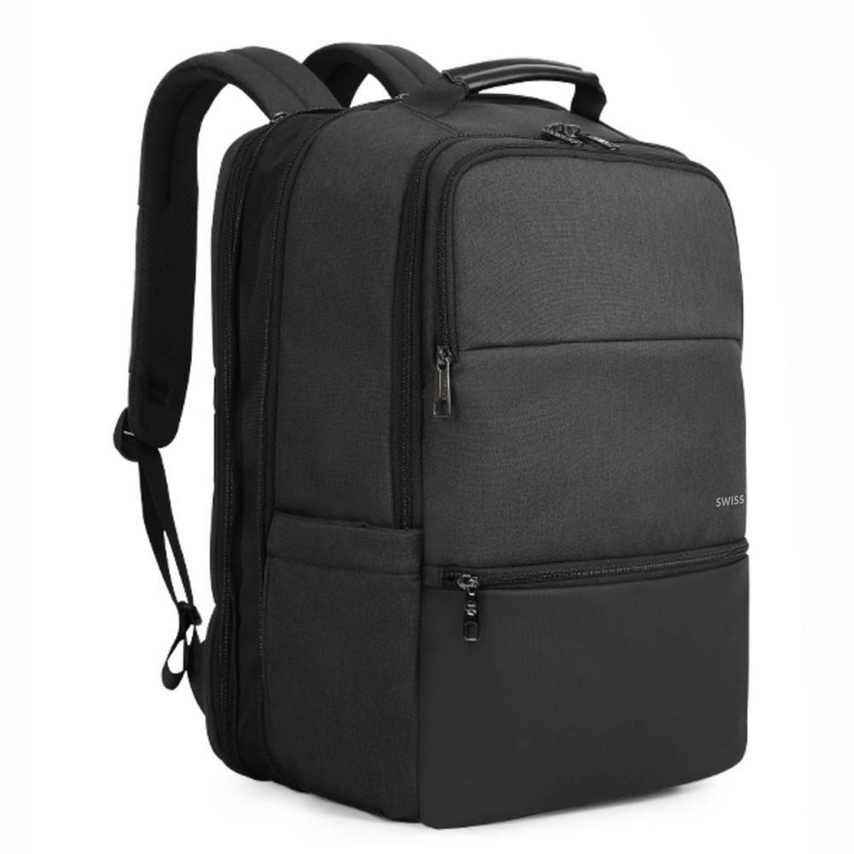 Mochila Swissten Laptop Backpack 15,6"- Preto 2