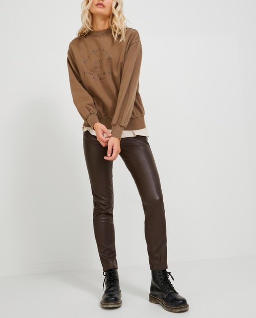 Imagen 0 de Pantalón Berlín de mujer efecto brillante