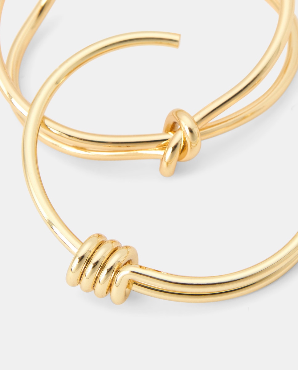 Conjunto de Pulseiras com Nó 390 Ouro-2
