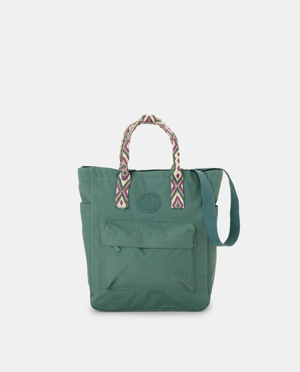 Mochila com Fita - Multicolor Verde-1