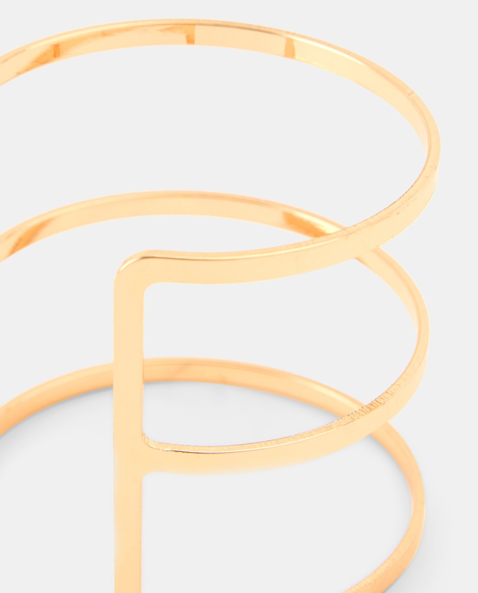 Pulseira Tipo Bracelete 390 Ouro-2