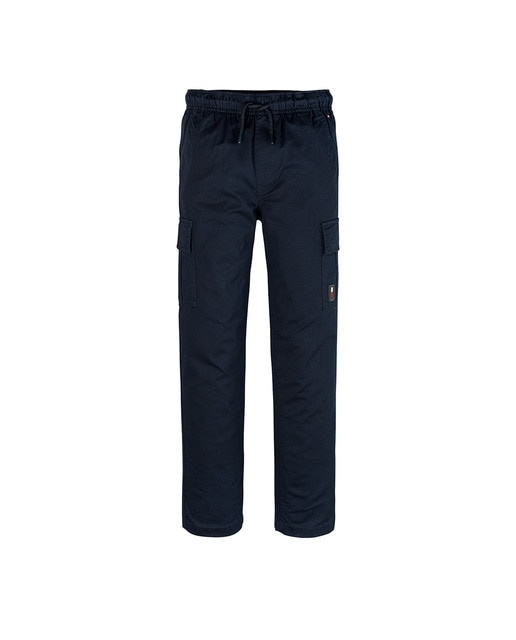 Imagen 0 de Pantalón de niño tipo cargo con cintura ajustable