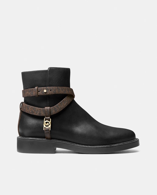 Imagen 0 de Botines de piel de mujer