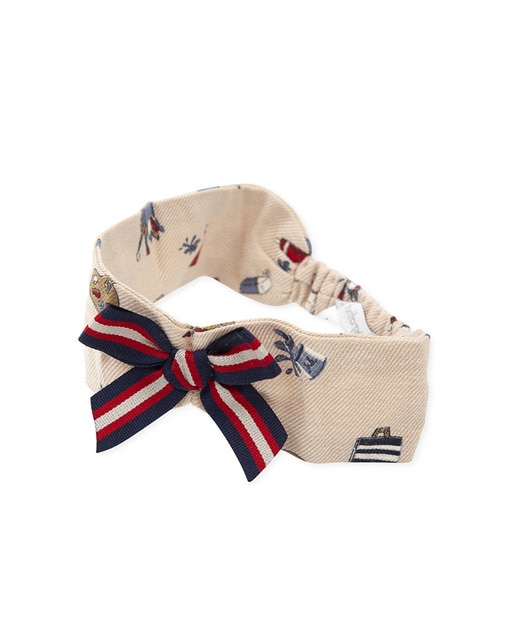 Imagen 0 de Cinta para pelo estampada con lazo