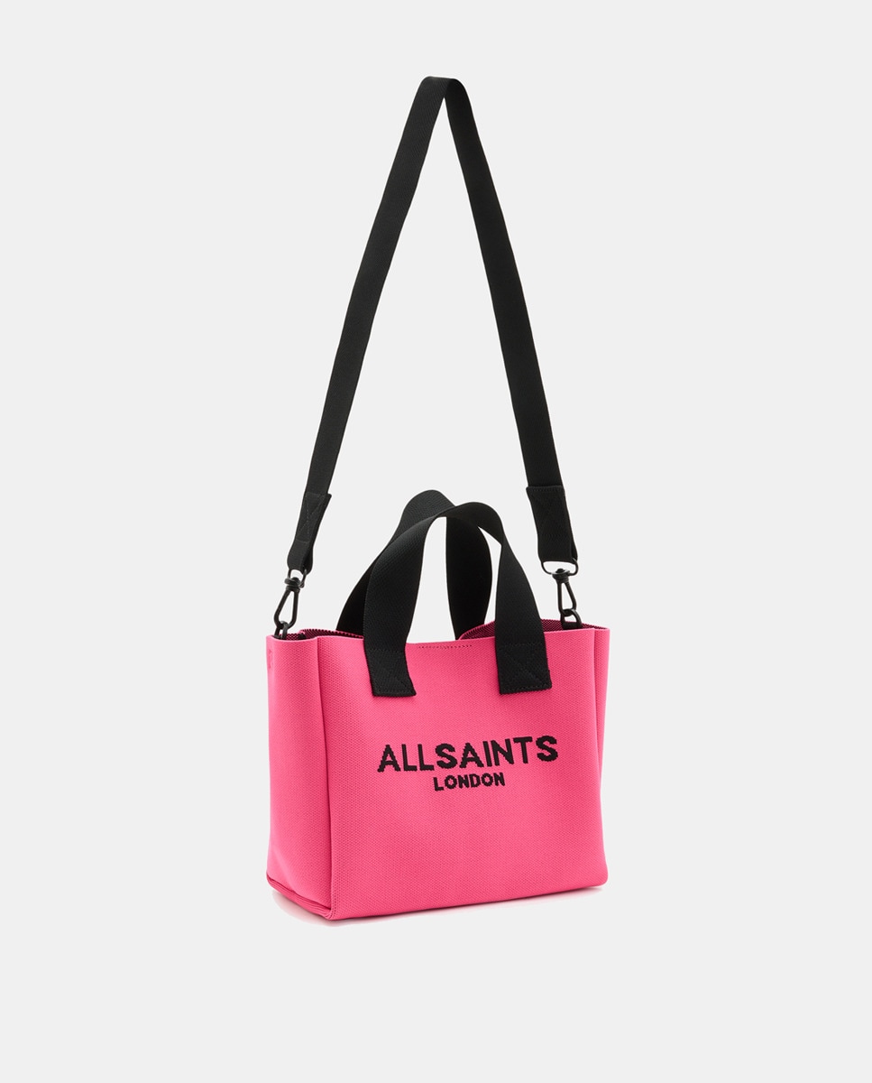 Mala de Ombro Mini Tipo Tote Modelo Izzy Fúcsia-3