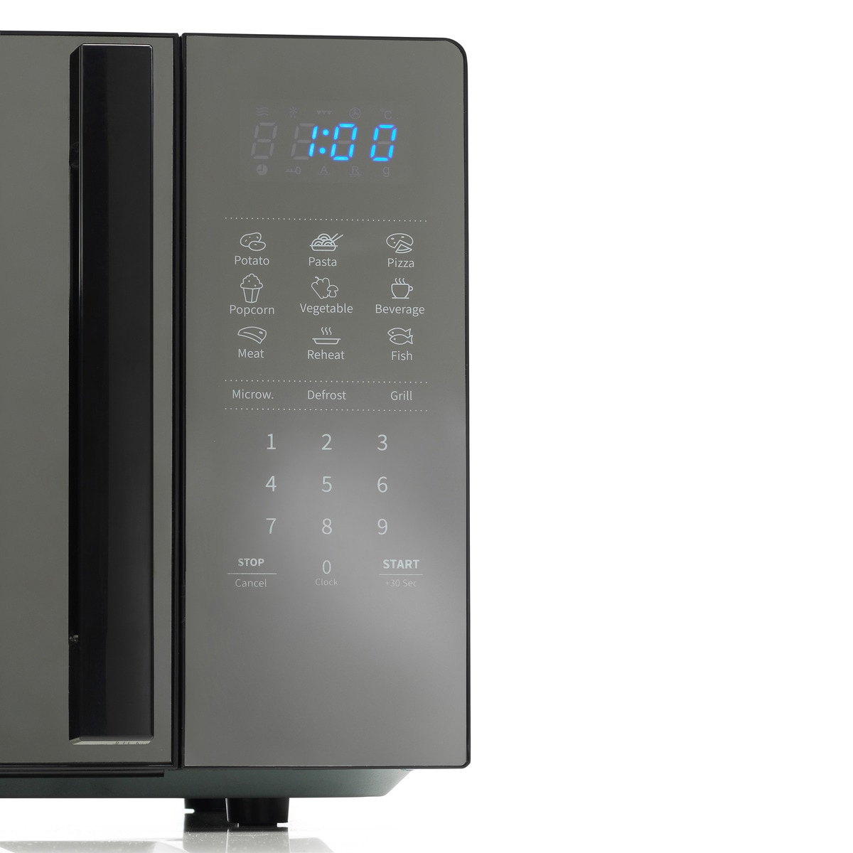 Microondas Hisense 20 litros y grill - H20MOMBS4HG Negro-3