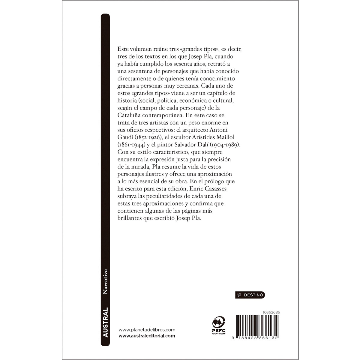 Gaudí, Maillol, Dalí (Bolso) (Capa mole) 2