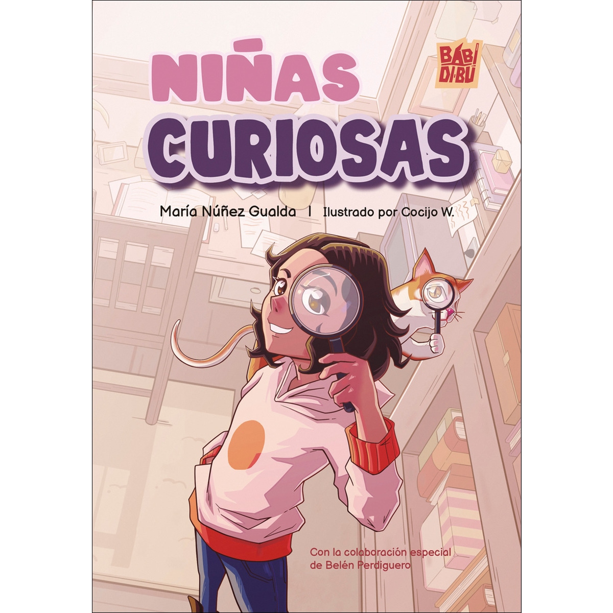 Niñas curiosas (Capa mole com abas) 1