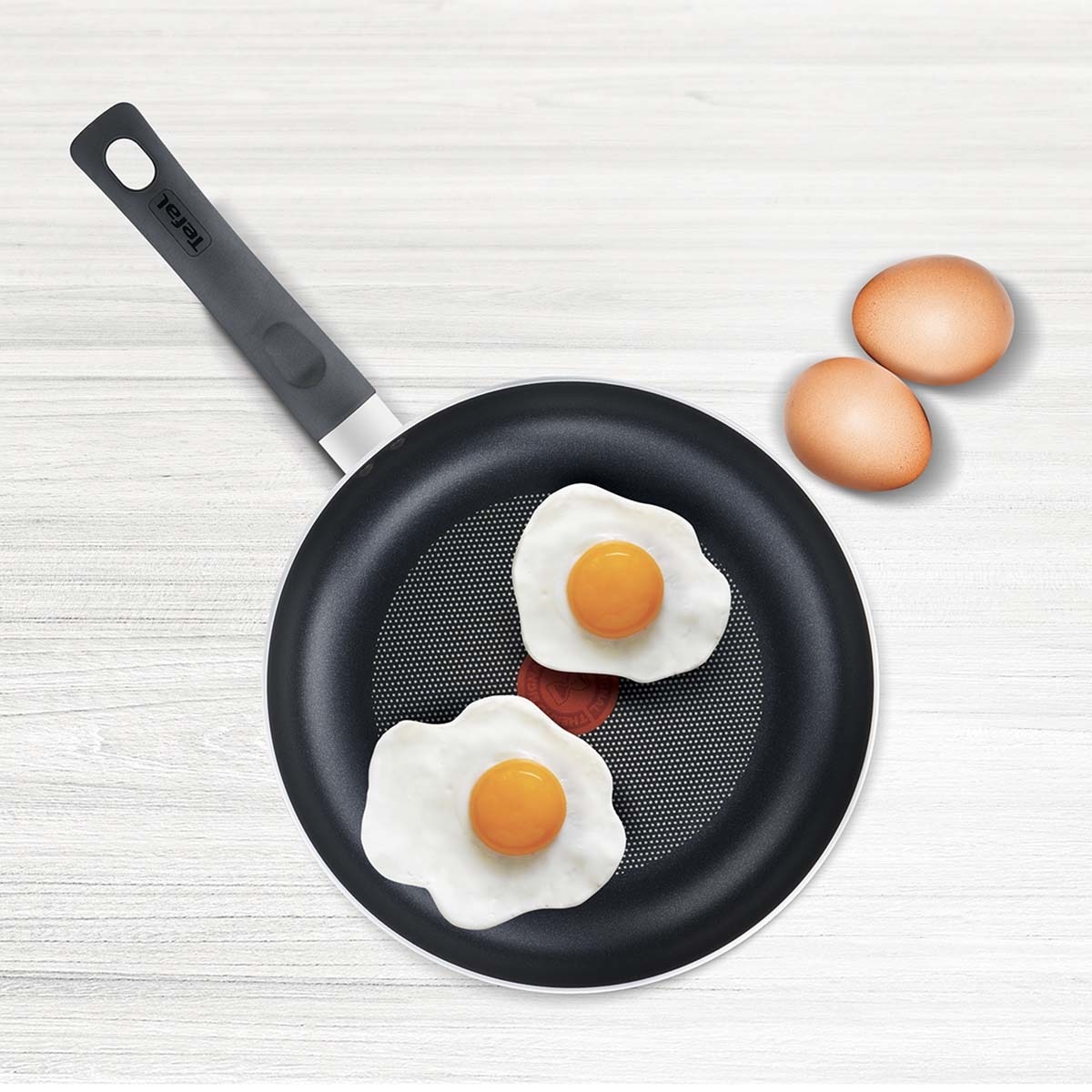 Set de 3 sartenes de aluminio Easy Cook Tefal Negro-8