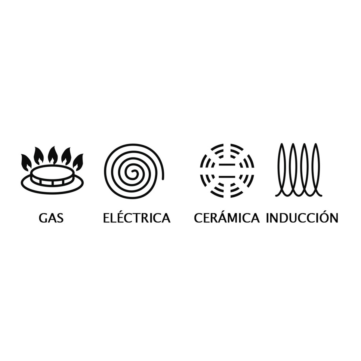 Set de 3 sartenes de aluminio Easy Cook Tefal Negro-7