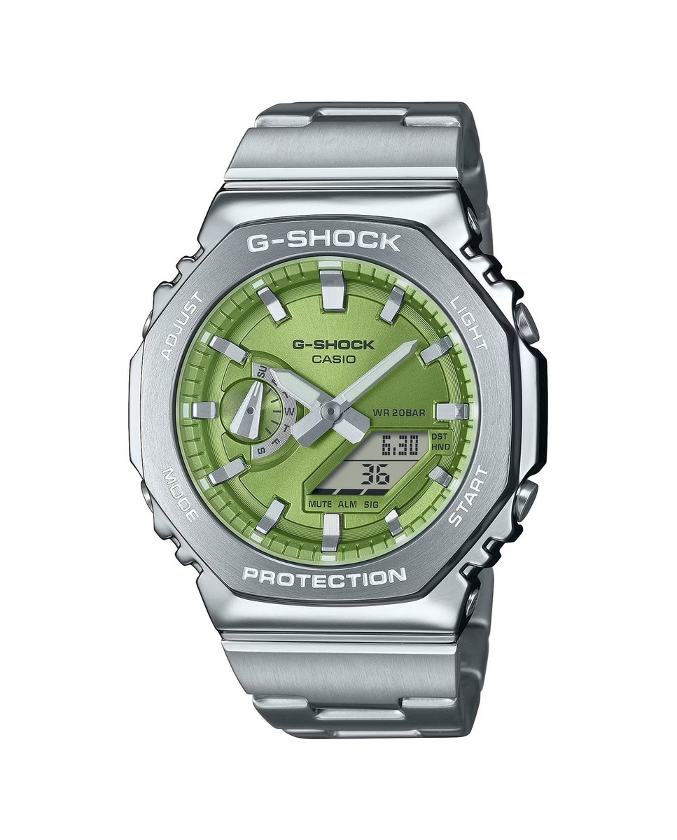Relógio G-Shock GM-2110D-3AER de Aço Prata-1