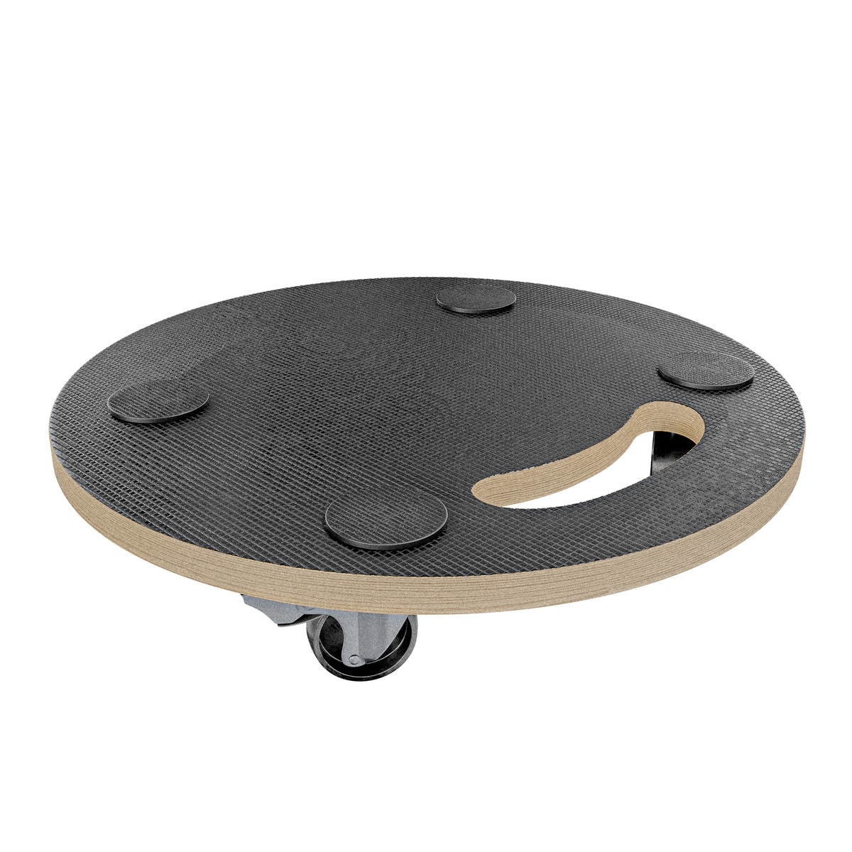 Soporte Rodante Redondo 100 kg Gris-3