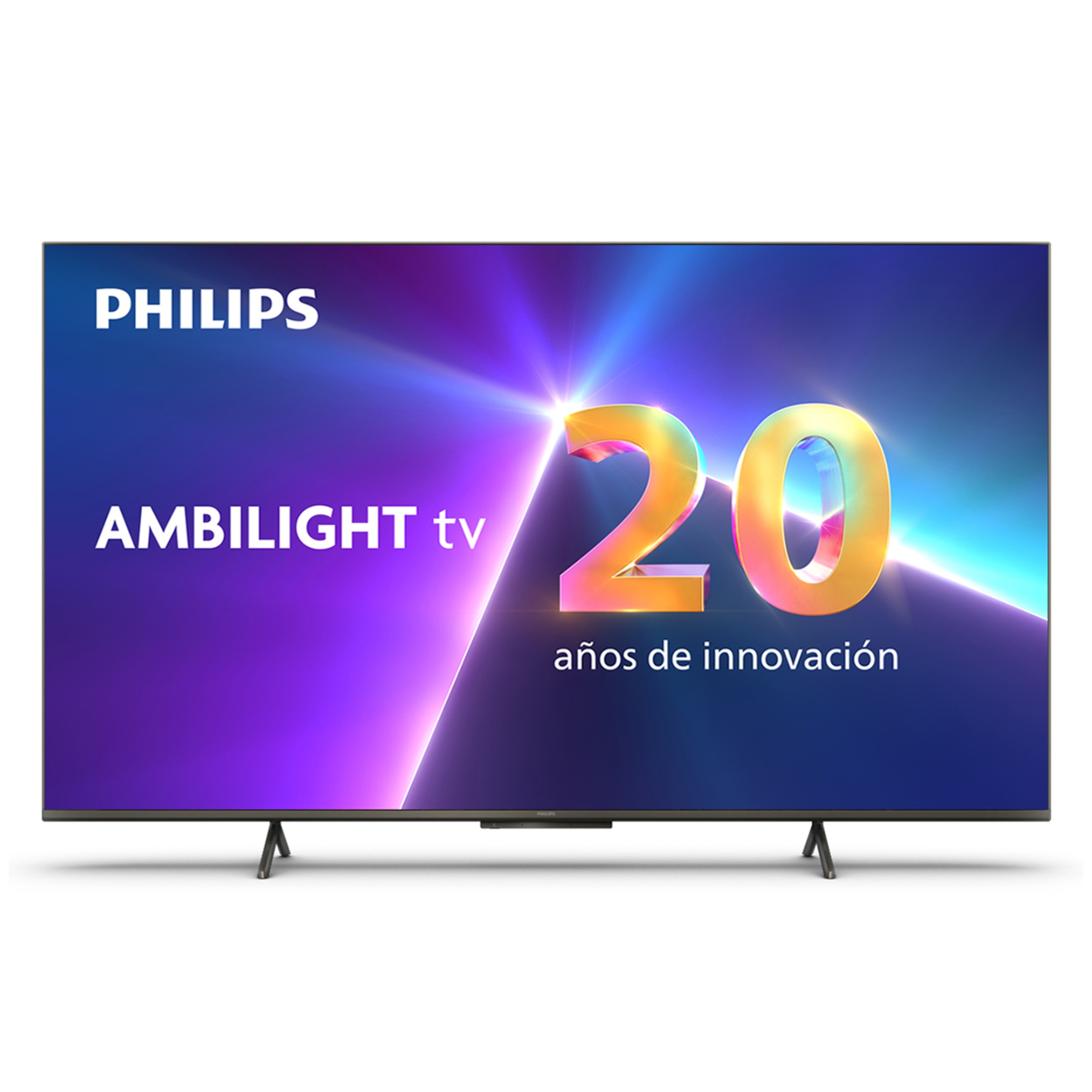 TV LED 177cm (70") Philips 70PUS8118/12 UHD 4K, Ambilight 3 lados, Pixel Ultra HD, HDR10 / HDR10+ Compatible, Dolby Vision,  (Reacondicionado Grado B) Cromo satinado-1