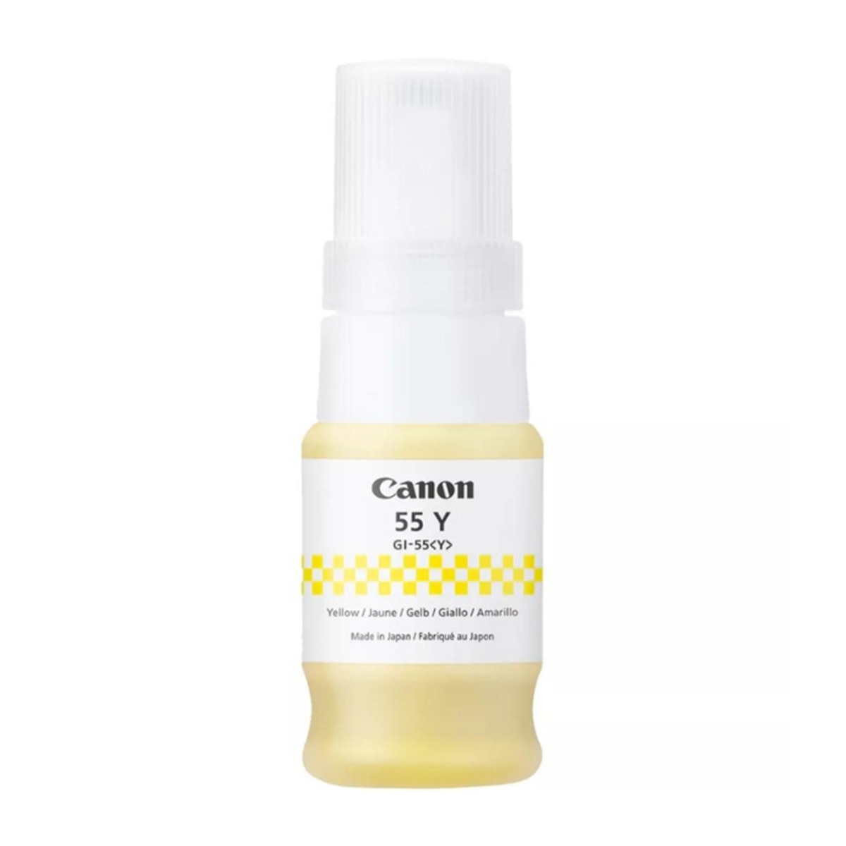 Botella de tinta original Canon GI-55 Amarillo (6291C001) 1