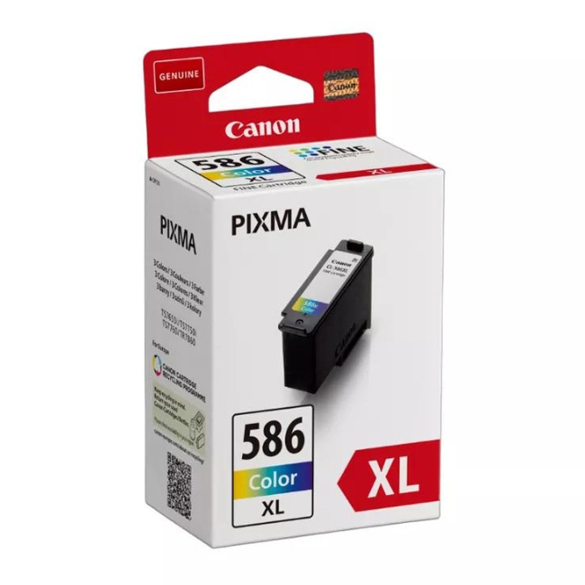 Cartucho de tinta original de alto rendimiento Canon CL-586XL Color (6226C001) 1