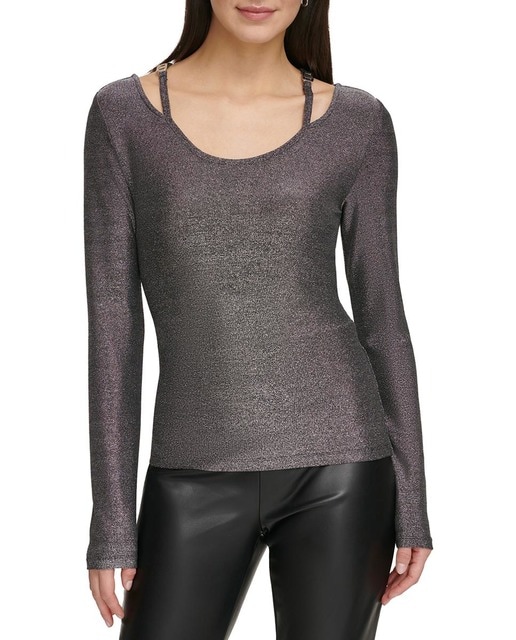 Imagen 0 de Jersey de mujer entallado con mangas largas