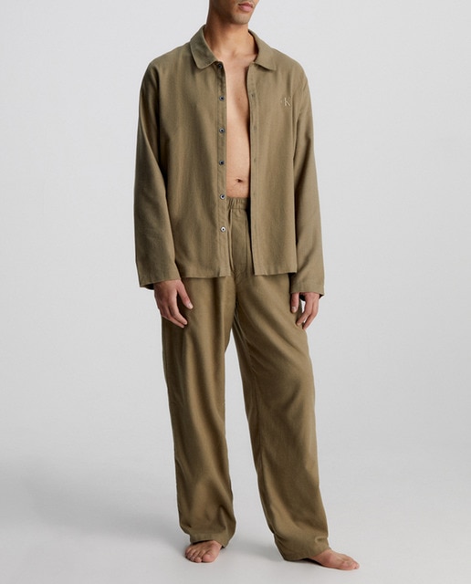 Imagen 0 de Pantalón de pijama de franela de hombre