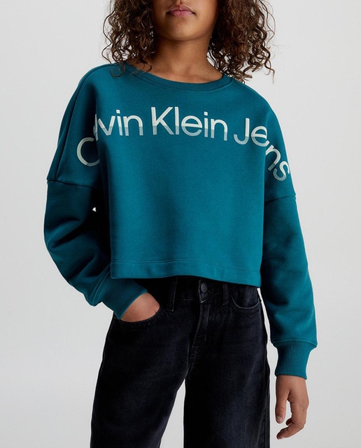 Imagen 0 de Sudadera de niña azul