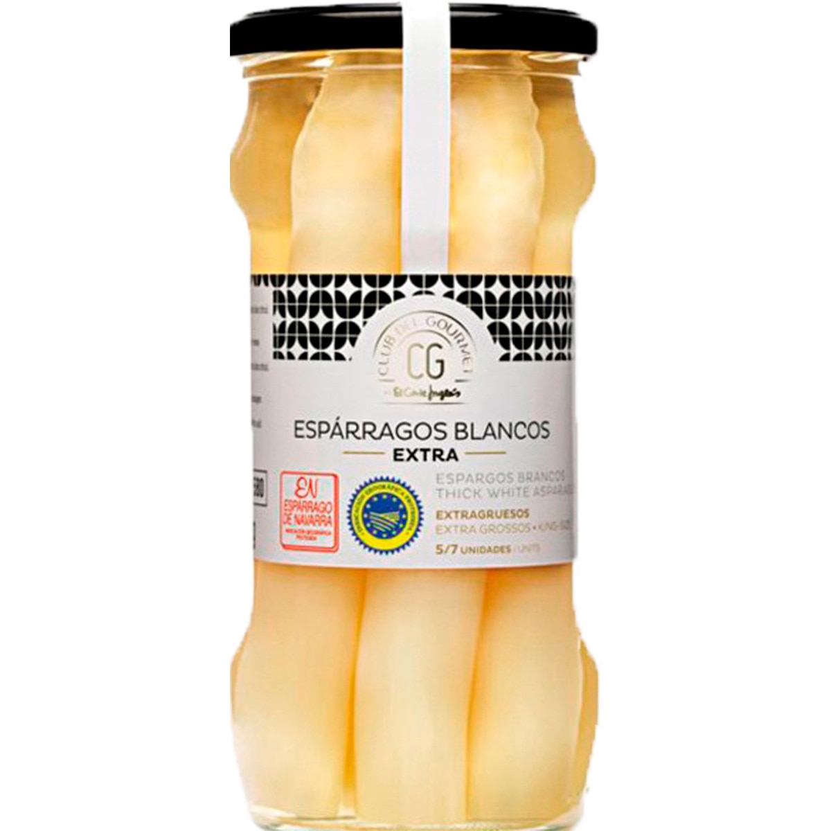 Espargos Brancos 5/7 peças frasco 325 g