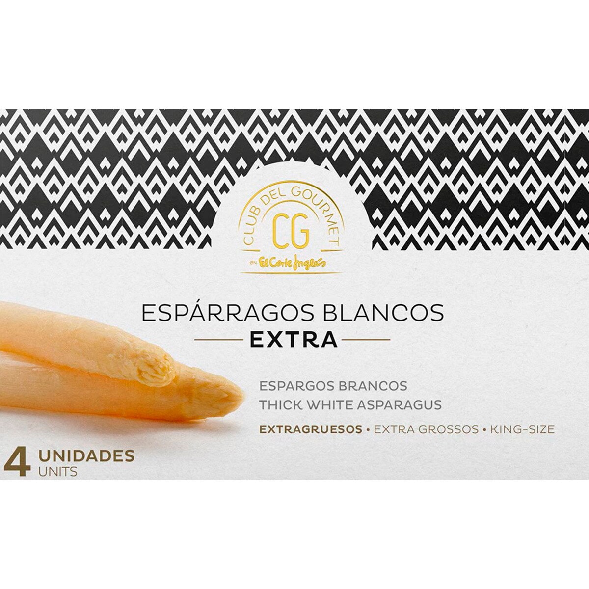 Espargos Brancos Extra Grossos lata 220 g