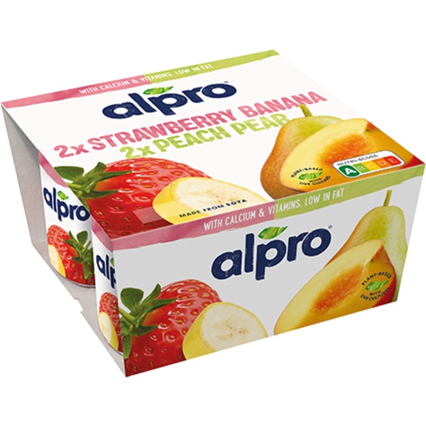 Yofu de Soja Smoot Júnior Vegan Pack 4 embalagem 125 g