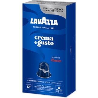 Clássico Crema & Gusto embalagem 10 unidades - Lavazza