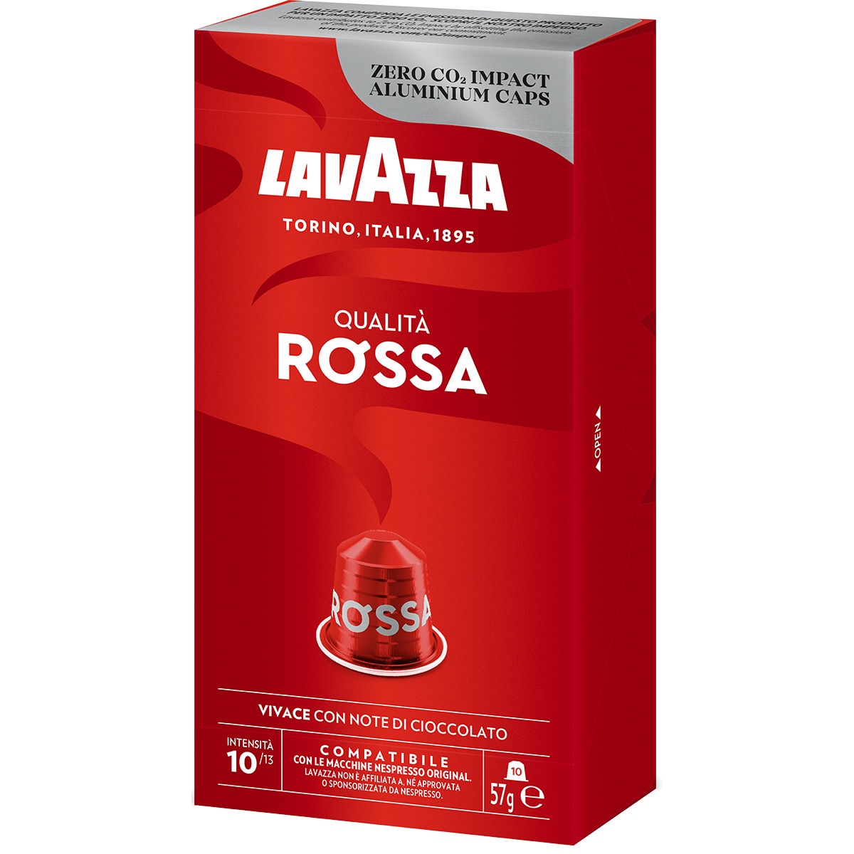 Cápsulas de Café Qualità Róssa embalagem 10 unidades