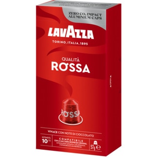 Cápsulas de Café Qualità Róssa embalagem 10 unidades - Lavazza