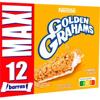 Barras de Cereais Golden Grahams embalagem 300 g - Nestlé